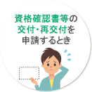 資格確認書等の交付・再交付を申請するとき